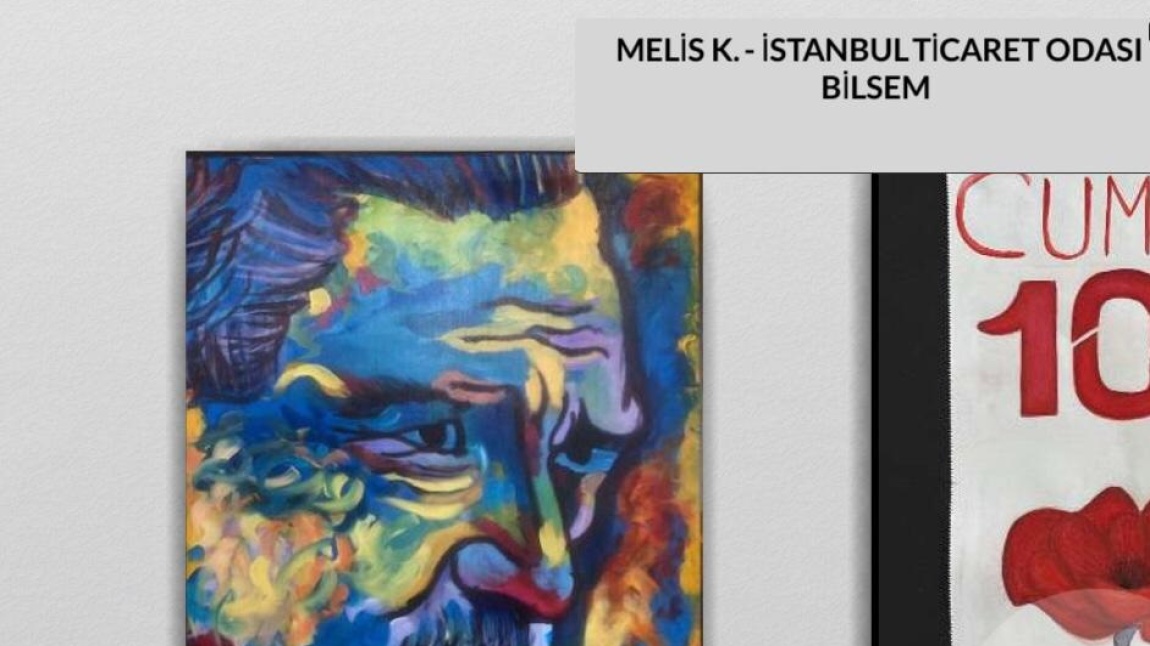 Öğrencimiz Melis Kara'nın Eseri Bilsemler Arası Mail Art Etkinliğinde Yer Almaya Hak Kazandı