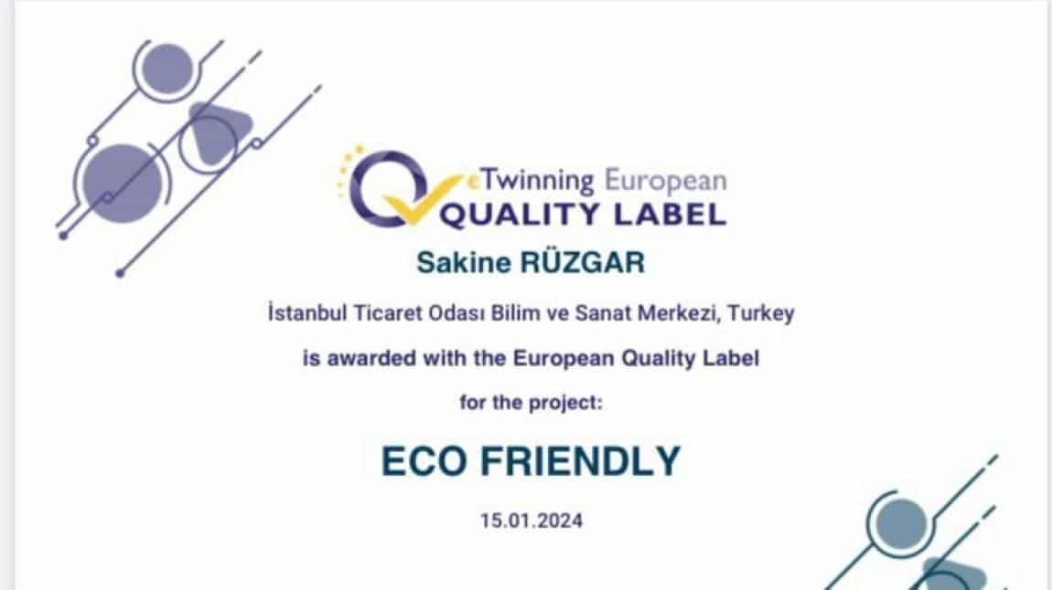 E-Twinning Avrupa Kalite Etiketi İle Ödüllendirilen Öğretmenlerimizi Tebrik Ediyoruz 