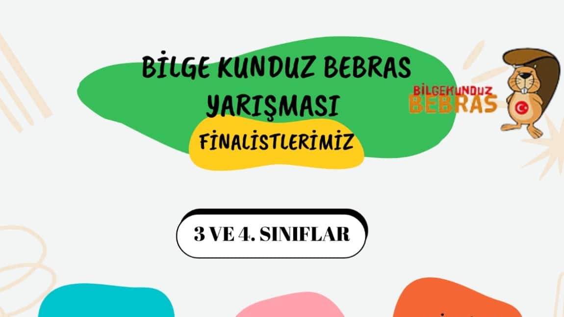 Bilge Kunduz Yarışmasında Finale Kalan Öğrencilerimizi Tebrik Ediyoruz